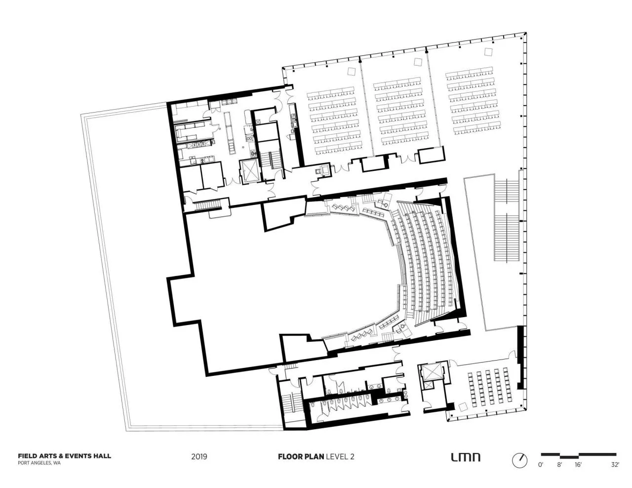 BIM Architecture | Field Art and Event Hall/LMN Architects