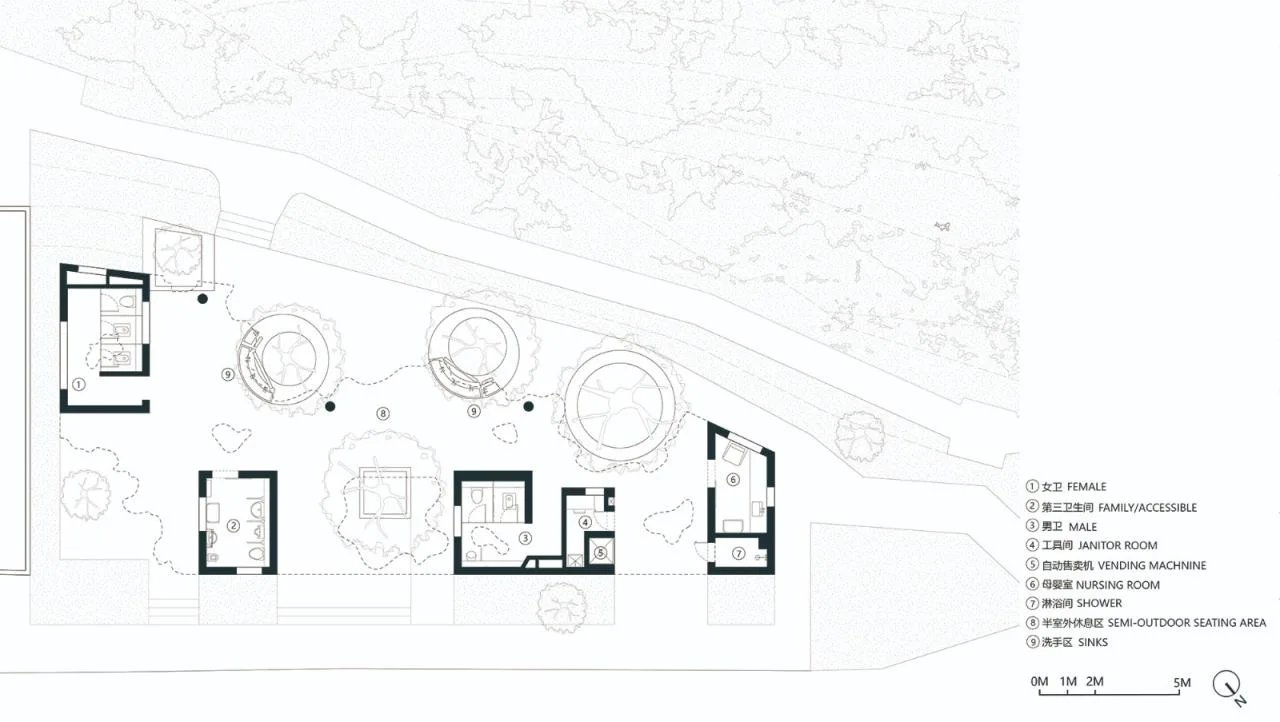 BIM Architecture | Fei Ying Station: Shiyaling Park Supporting Facilities/Studio 10