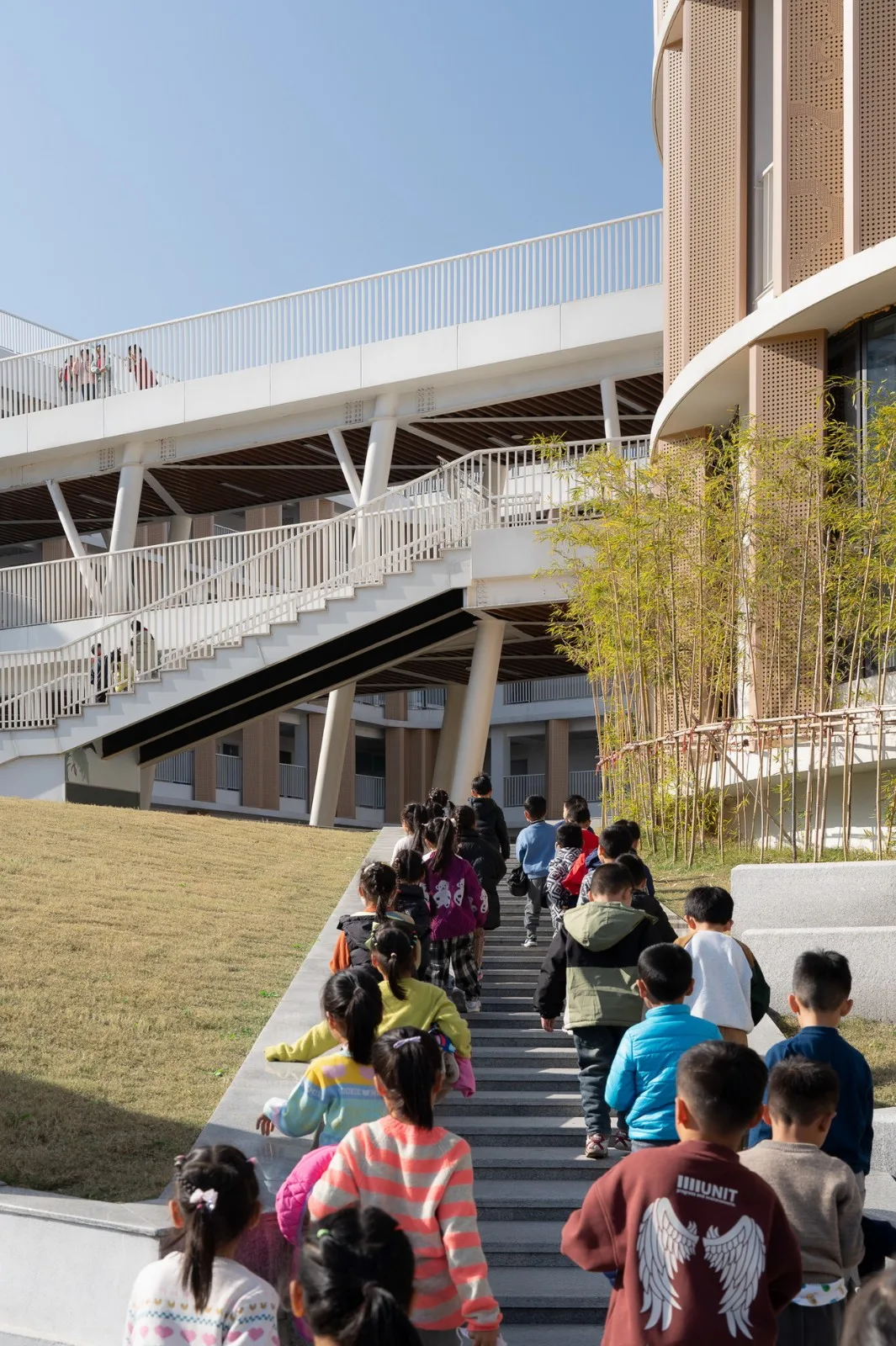 BIM Architecture | Growth Ladder, Boundless Campus: Hangzhou Shangtang Unit Primary School/Zhejiang University Architectural Design and Research Institute