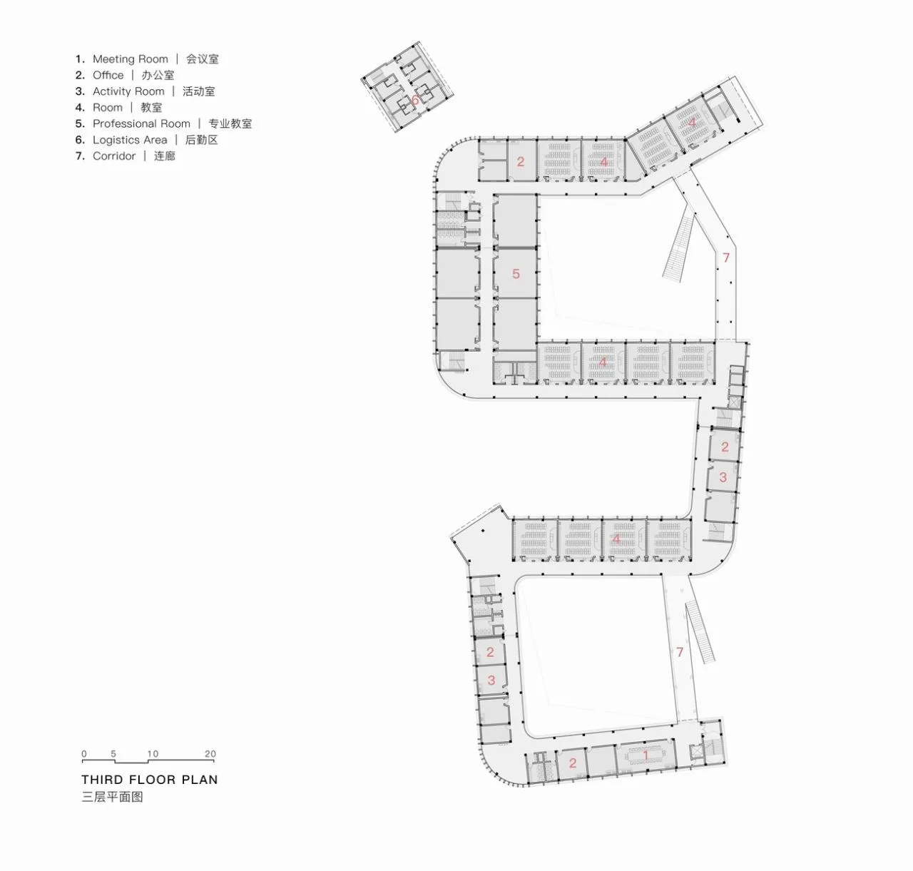 BIM Architecture | Growth Ladder, Boundless Campus: Hangzhou Shangtang Unit Primary School/Zhejiang University Architectural Design and Research Institute