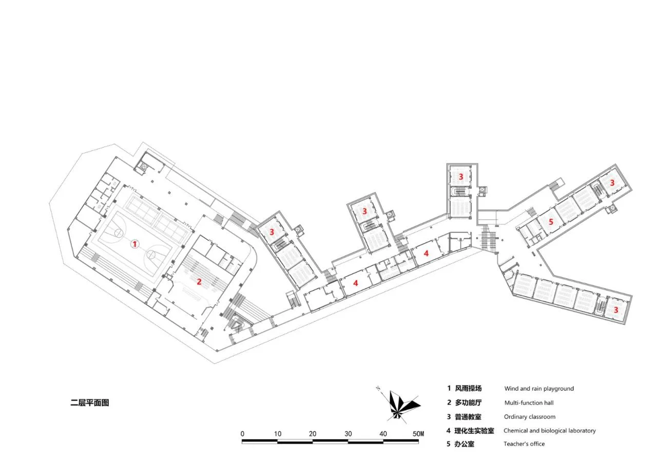 BIM Architecture | "Up the Mountain" Campus: Shenzhen Futian Experimental Education Group Qiaoxiang School · North Campus/Shendu Design