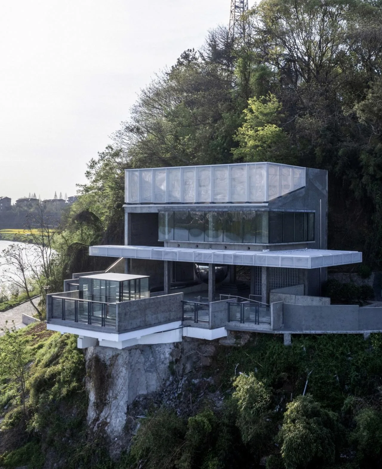 BIM Architecture | Longyou Pavilion Hydrology Exhibition Hall/Lushan Architecture