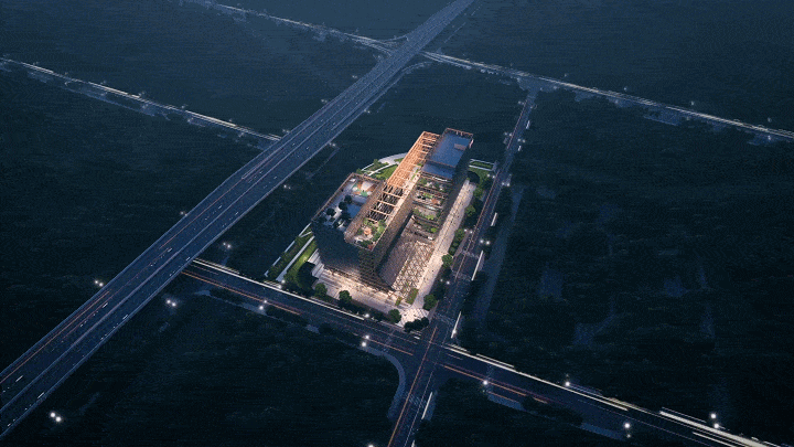 BIM Architecture | Urban Green Valley: Shouxian Valley • Smart Health Complex Design Bid Proposal/LEAP