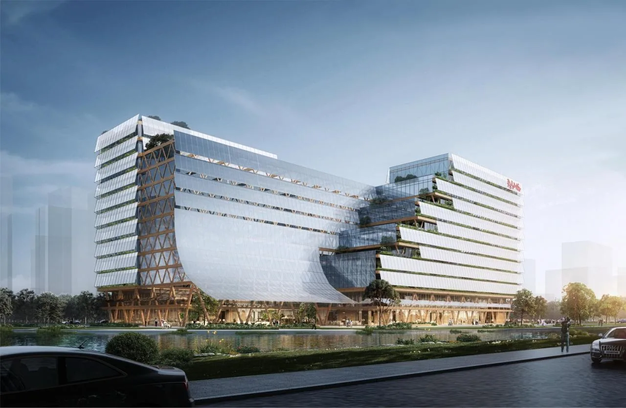 BIM Architecture | Urban Green Valley: Shouxian Valley • Smart Health Complex Design Bid Proposal/LEAP