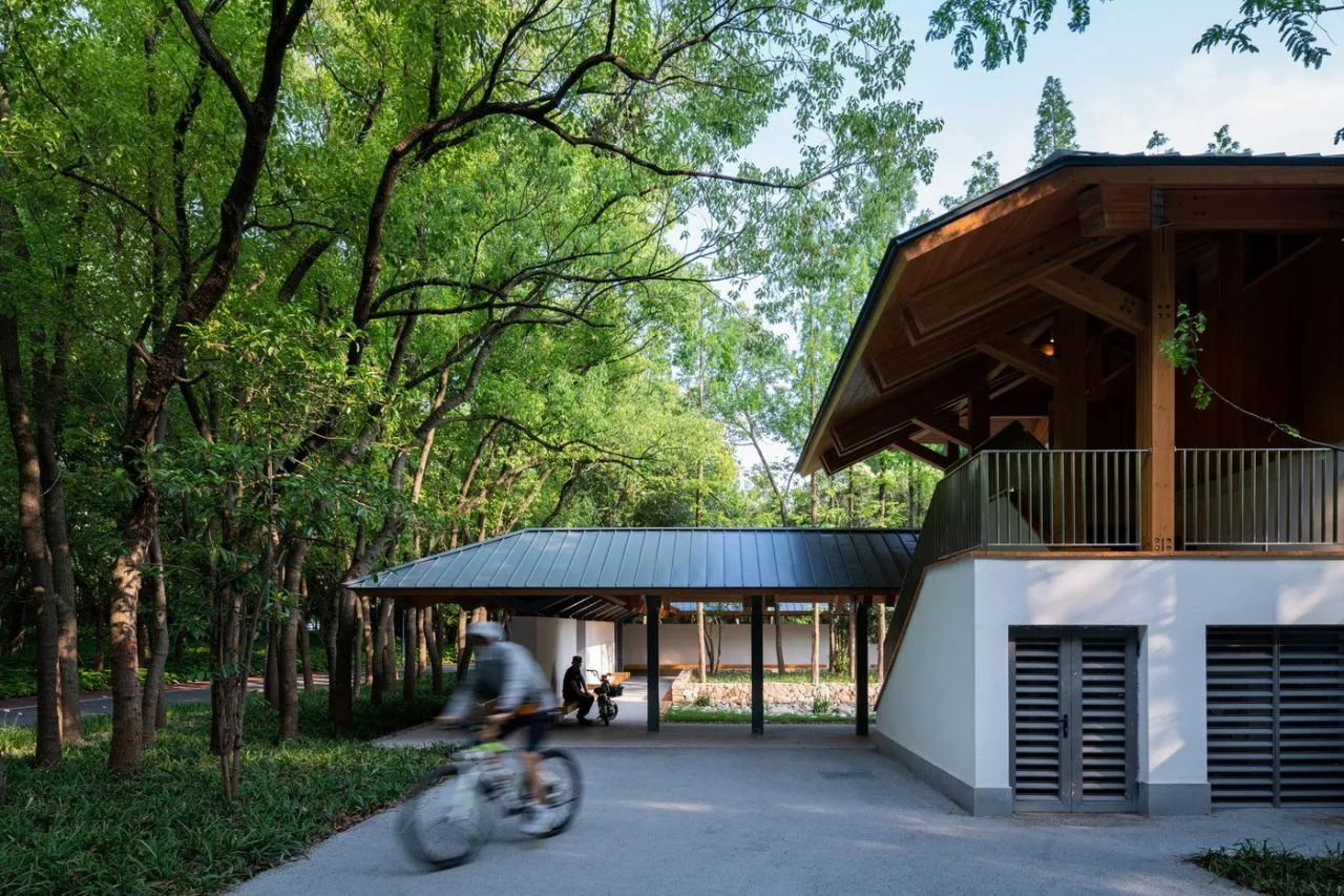 BIM Architecture | Shanghai Changning Ring Ecological Park with Citizen Service Station/Zhizheng Architecture Studio+Yeshi Architecture