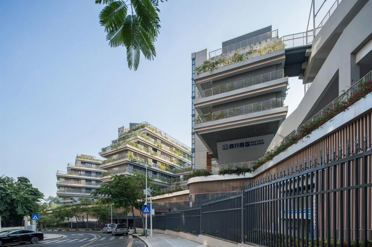 BIM Architecture | "Up the Mountain" Campus: Shenzhen Futian Experimental Education Group Qiaoxiang School · North Campus/Shendu Design
