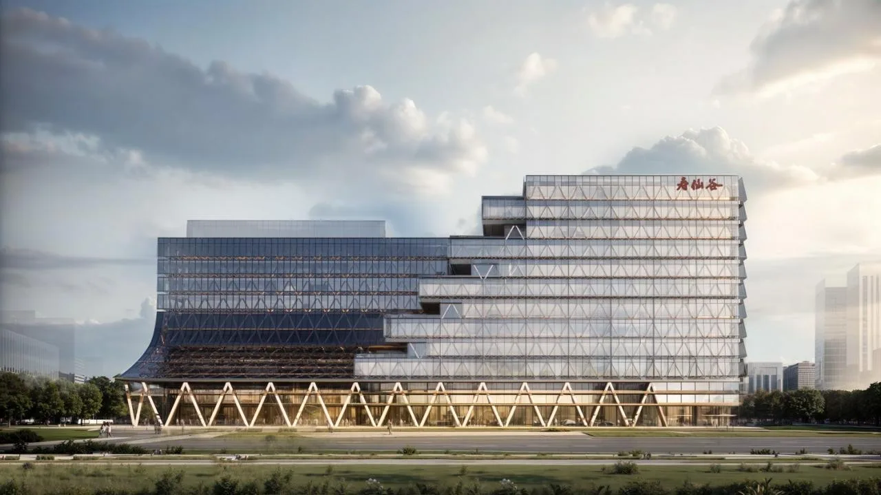 BIM Architecture | Urban Green Valley: Shouxian Valley • Smart Health Complex Design Bid Proposal/LEAP