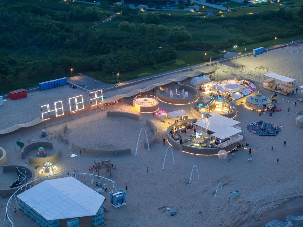 BIM Architecture | Migratory Bird Sand City: New Works of '2024 Anaya Drama Festival' by Ma Yansong