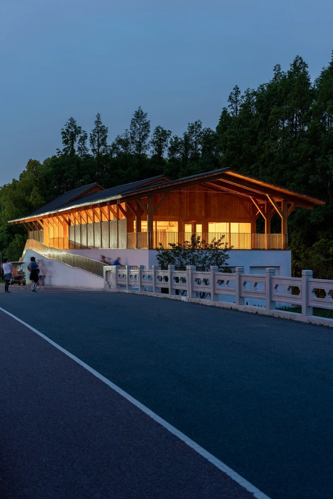 BIM Architecture | Shanghai Changning Ring Ecological Park with Citizen Service Station/Zhizheng Architecture Studio+Yeshi Architecture