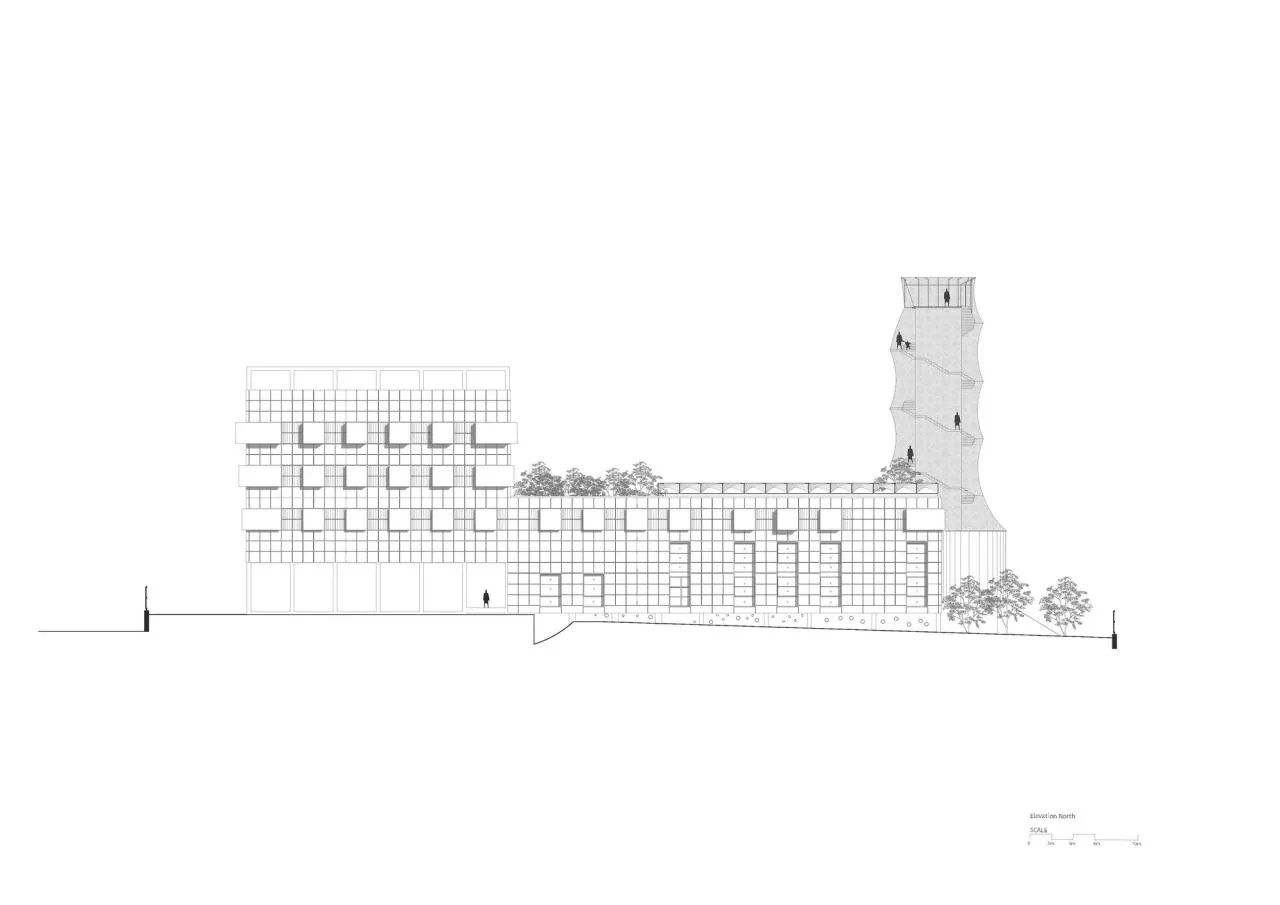 BIM Architecture | Third Space Cultural Learning Center/Studio Saar