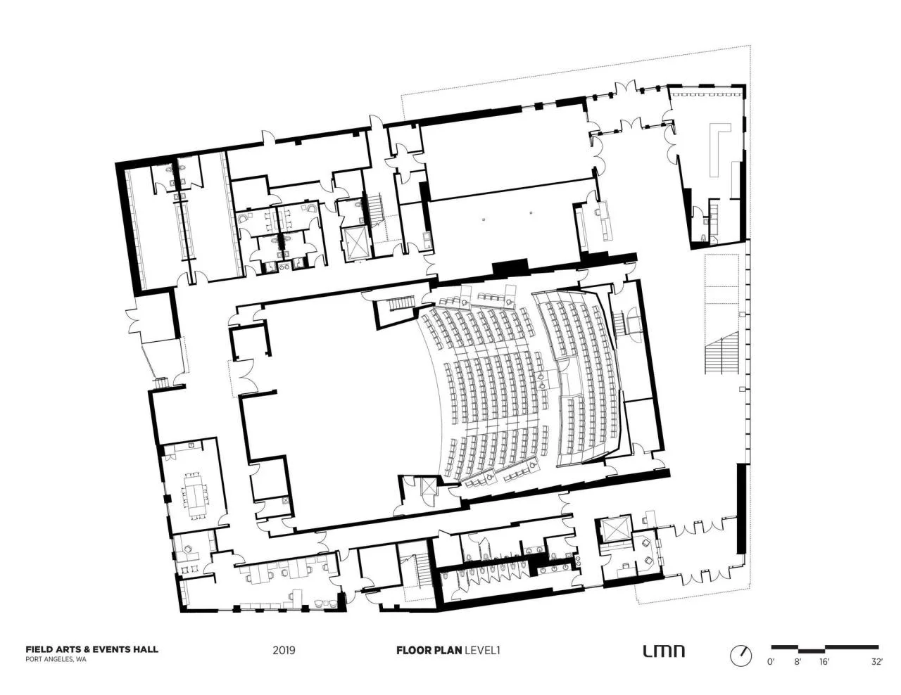 BIM Architecture | Field Art and Event Hall/LMN Architects