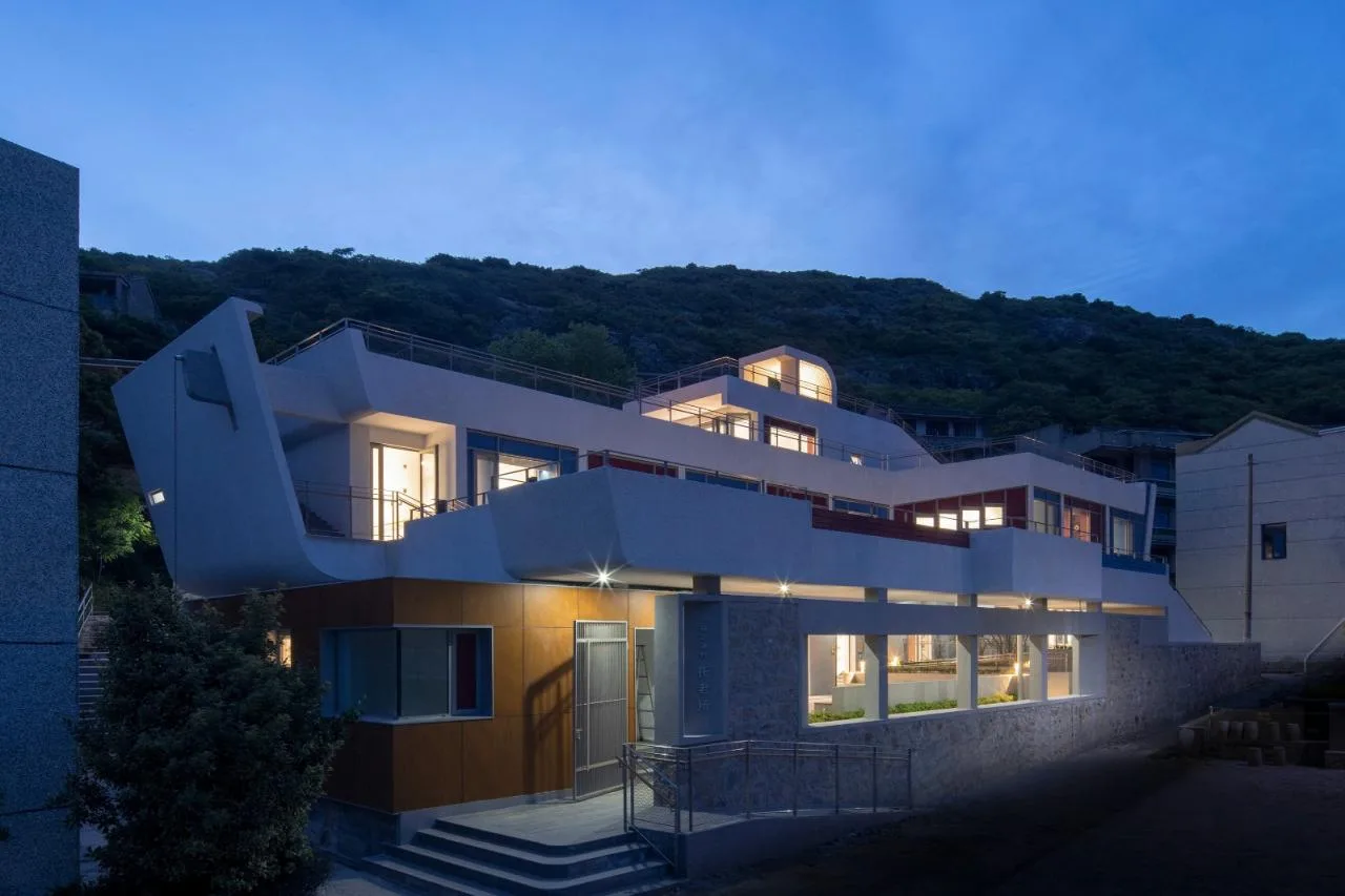 BIM Architecture | Island Floating Boat: Zhoushan Chaishan Island Elderly Care Center/Meng Fanhao Line+Architectural Firm