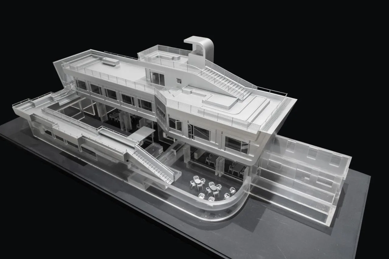 BIM Architecture | Island Floating Boat: Zhoushan Chaishan Island Elderly Care Center/Meng Fanhao Line+Architectural Firm