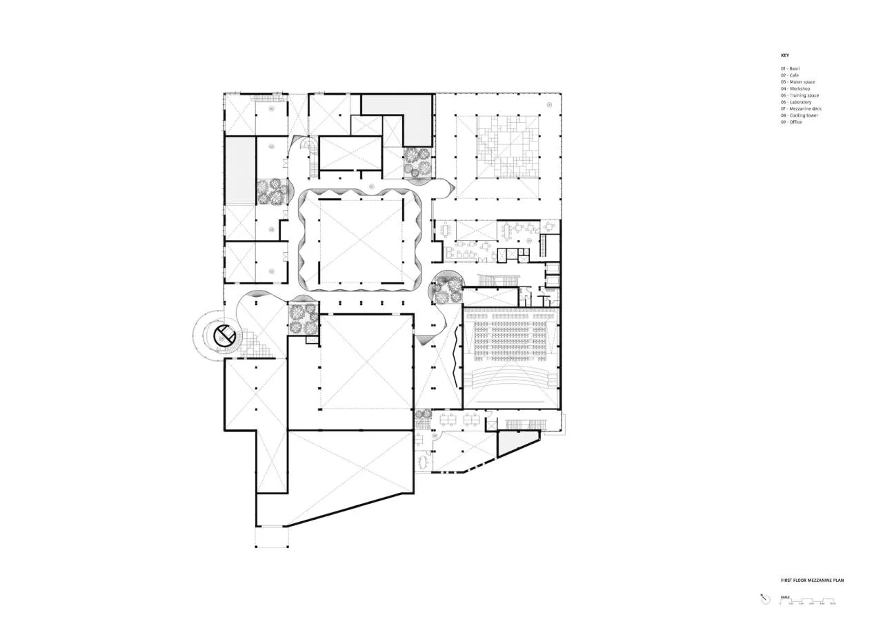 BIM Architecture | Third Space Cultural Learning Center/Studio Saar