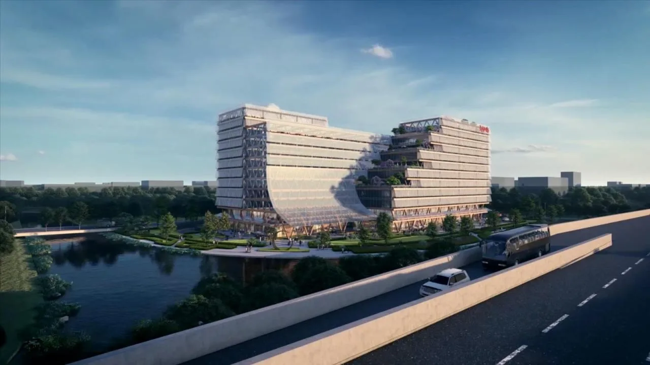 BIM Architecture | Urban Green Valley: Shouxian Valley • Smart Health Complex Design Bid Proposal/LEAP