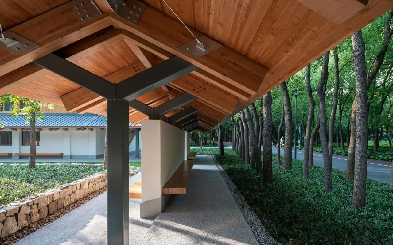 BIM Architecture | Shanghai Changning Ring Ecological Park with Citizen Service Station/Zhizheng Architecture Studio+Yeshi Architecture
