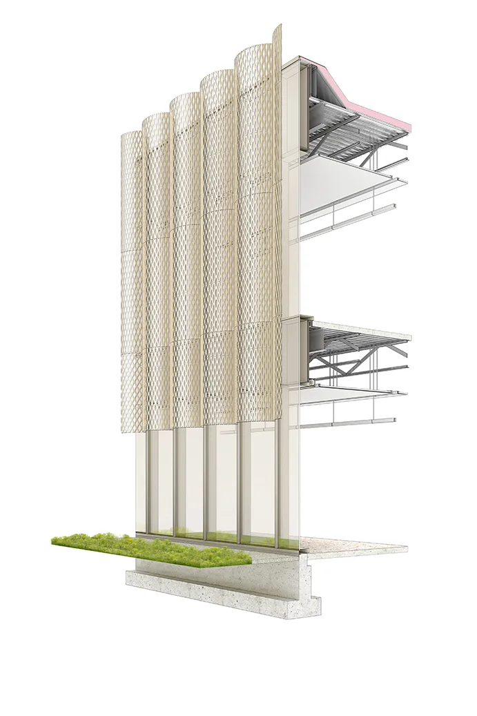 BIM Architecture | Chicago Park Area Headquarters and Gymnasium/John Ronan Architects