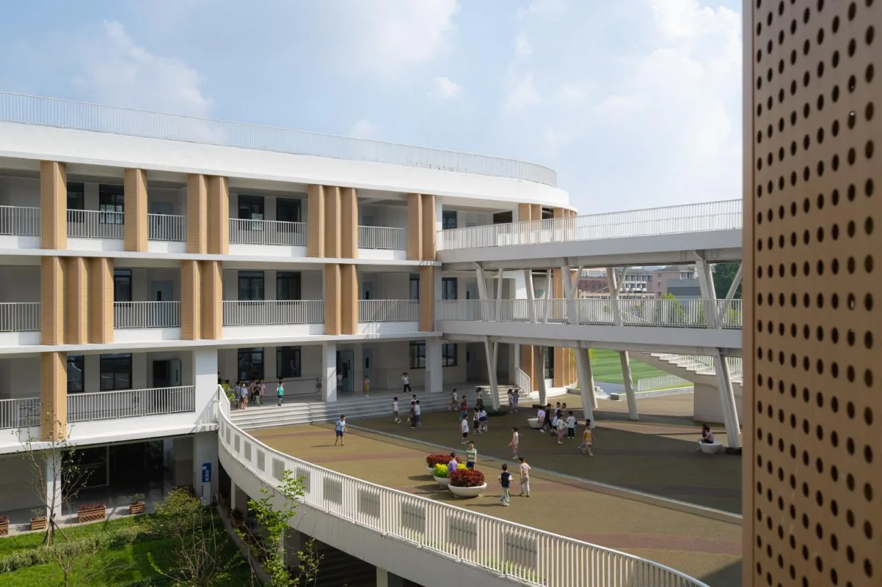 BIM Architecture | Growth Ladder, Boundless Campus: Hangzhou Shangtang Unit Primary School/Zhejiang University Architectural Design and Research Institute