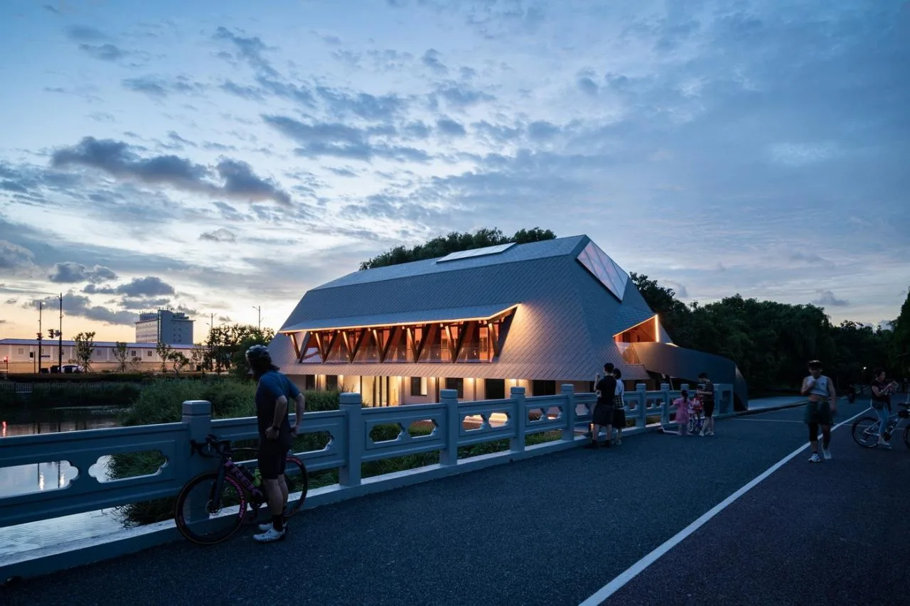 BIM Architecture | Shanghai Changning Ring Ecological Park with Citizen Service Station/Zhizheng Architecture Studio+Yeshi Architecture