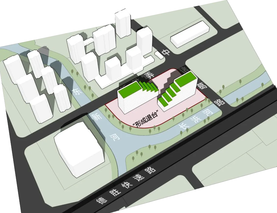 BIM Architecture | Urban Green Valley: Shouxian Valley • Smart Health Complex Design Bid Proposal/LEAP