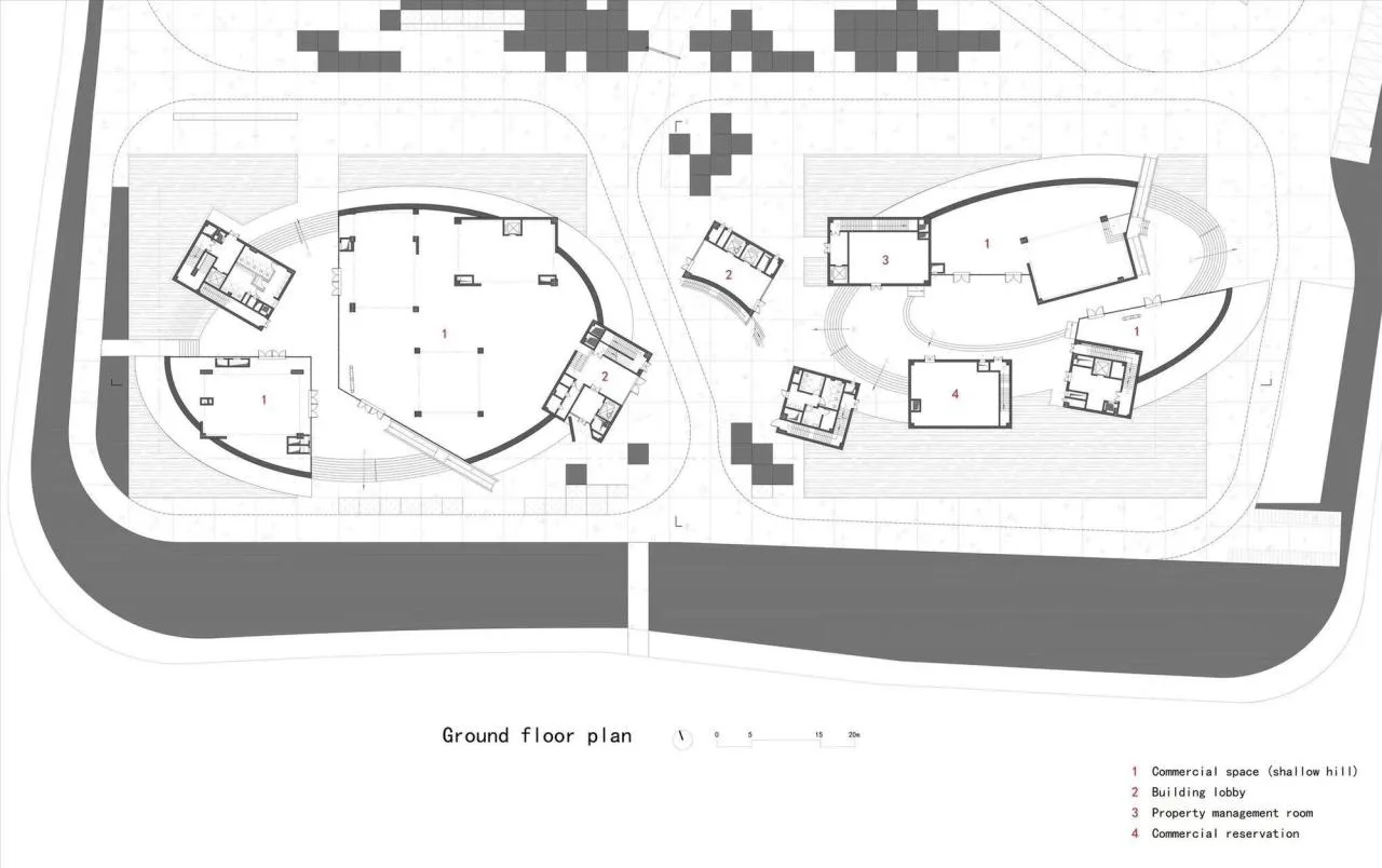 BIM Architecture | Hunan Radio and Television Mango Malanshan Square/Local Studio