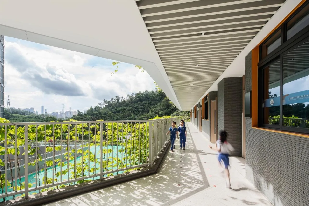 BIM Architecture | "Up the Mountain" Campus: Shenzhen Futian Experimental Education Group Qiaoxiang School · North Campus/Shendu Design