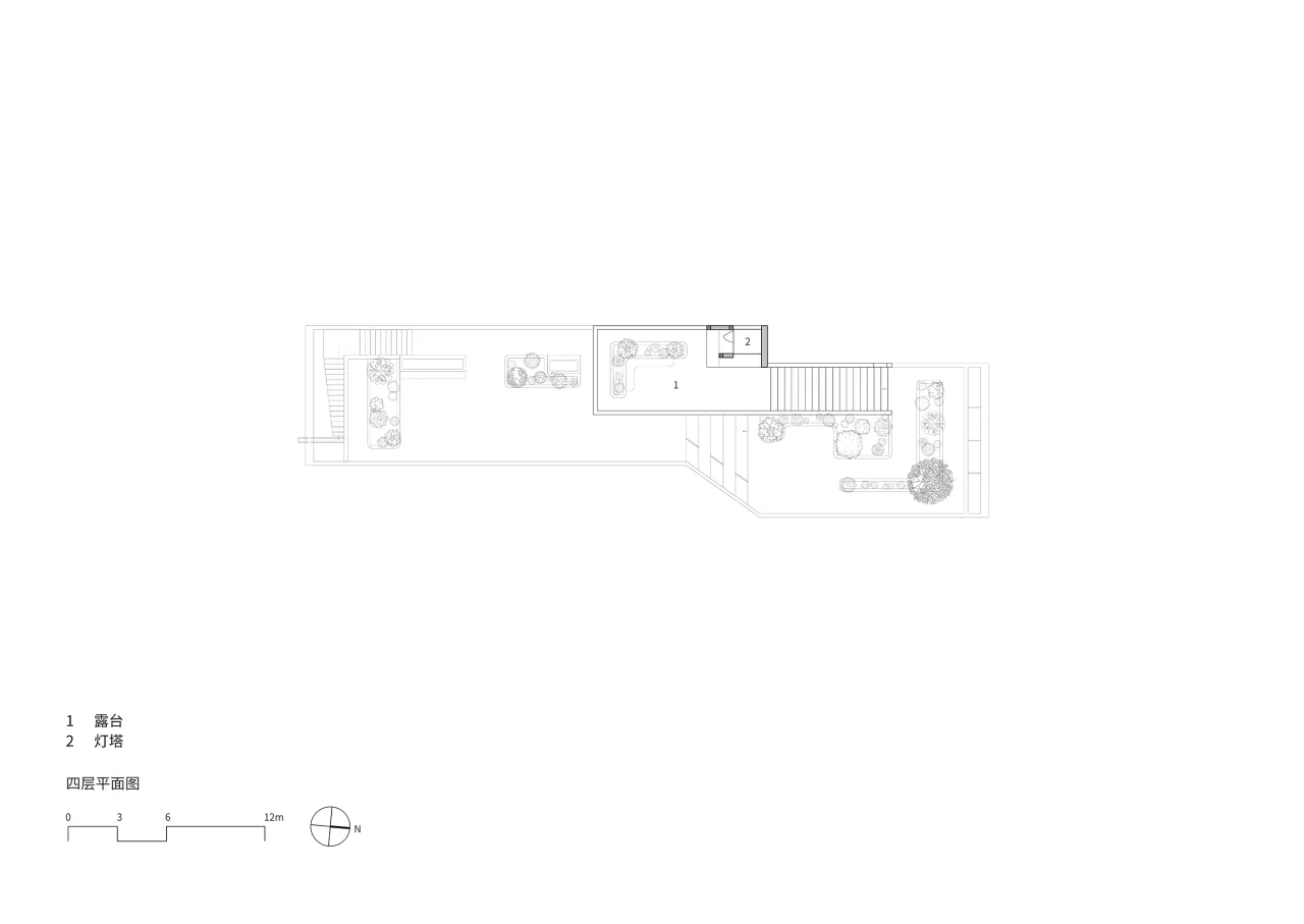 BIM Architecture | Island Floating Boat: Zhoushan Chaishan Island Elderly Care Center/Meng Fanhao Line+Architectural Firm