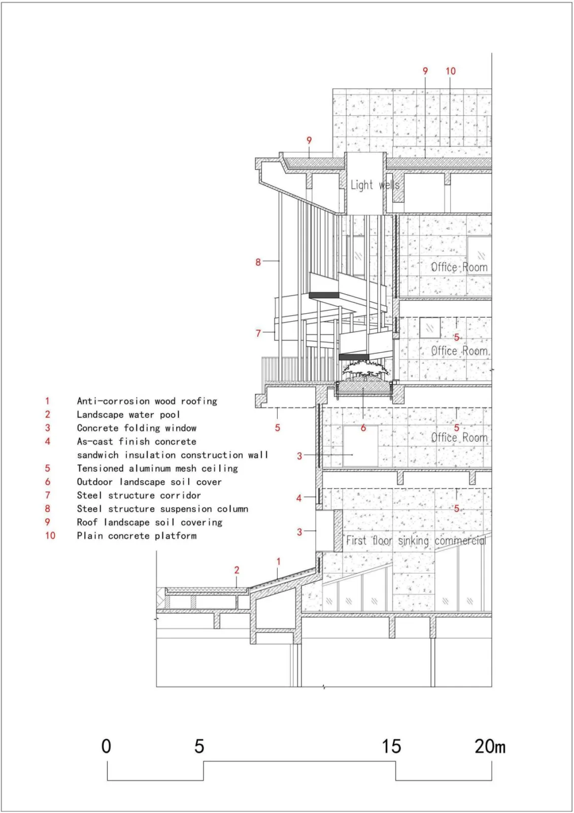 BIM Architecture | Hunan Radio and Television Mango Malanshan Square/Local Studio