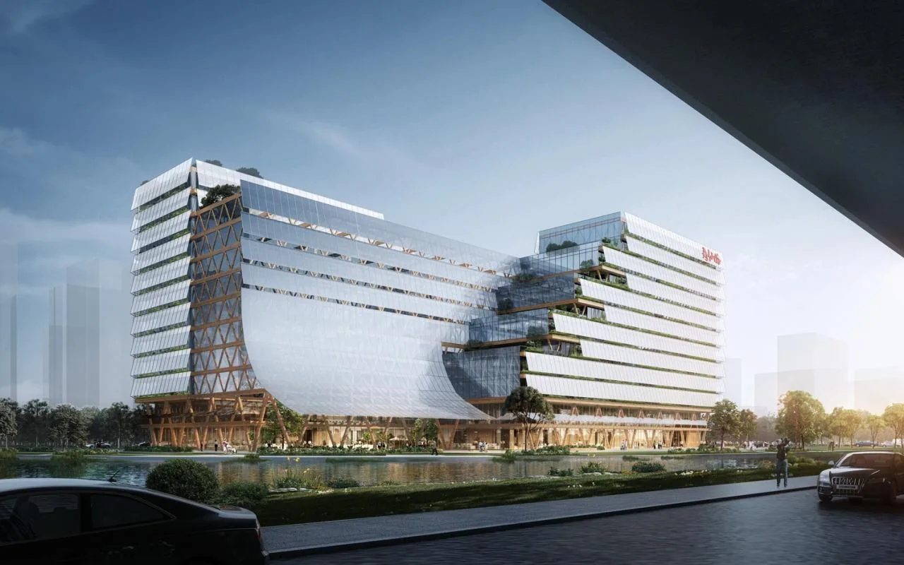 BIM Architecture | Urban Green Valley: Shouxian Valley • Smart Health Complex Design Bid Proposal/LEAP