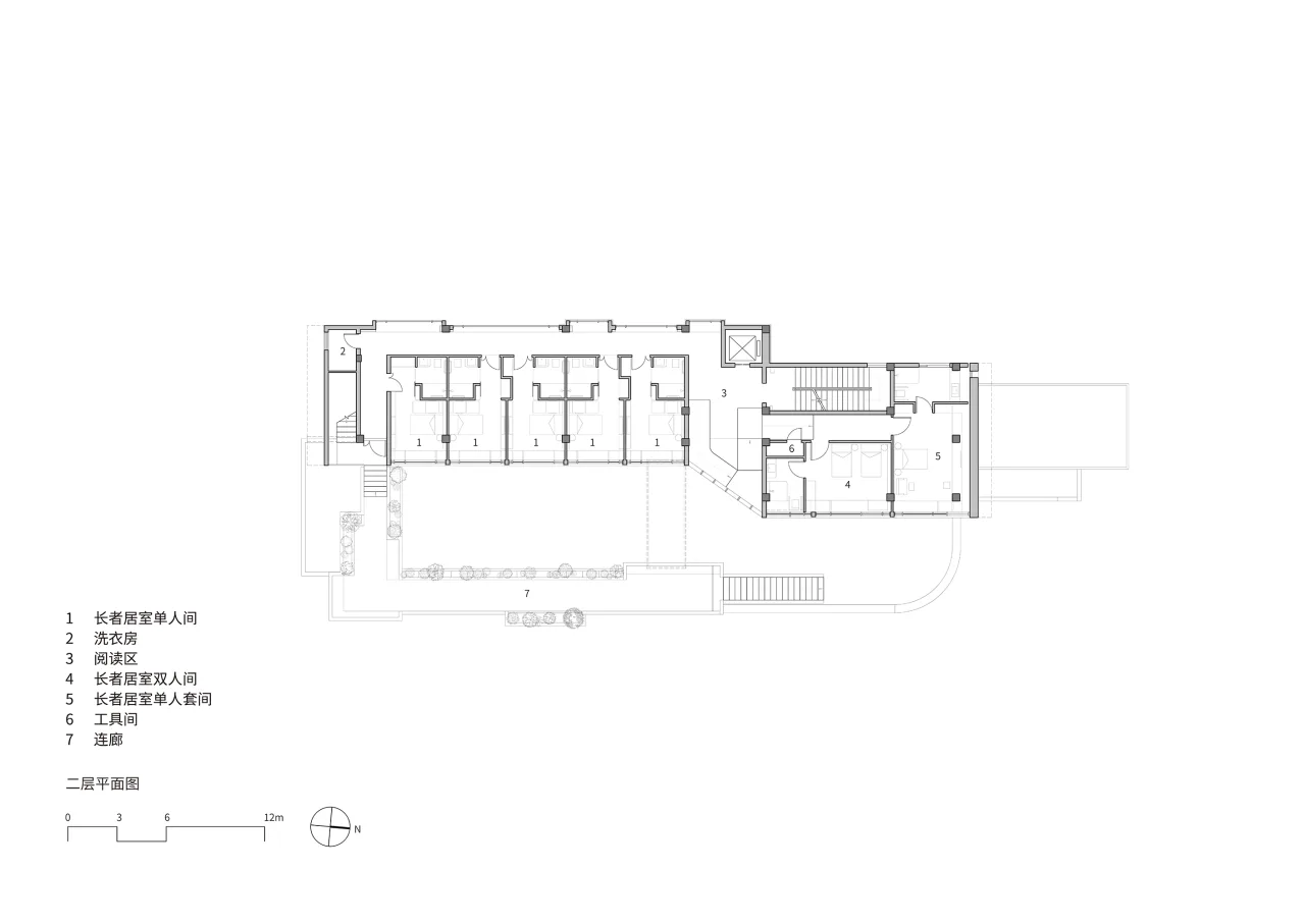 BIM Architecture | Island Floating Boat: Zhoushan Chaishan Island Elderly Care Center/Meng Fanhao Line+Architectural Firm