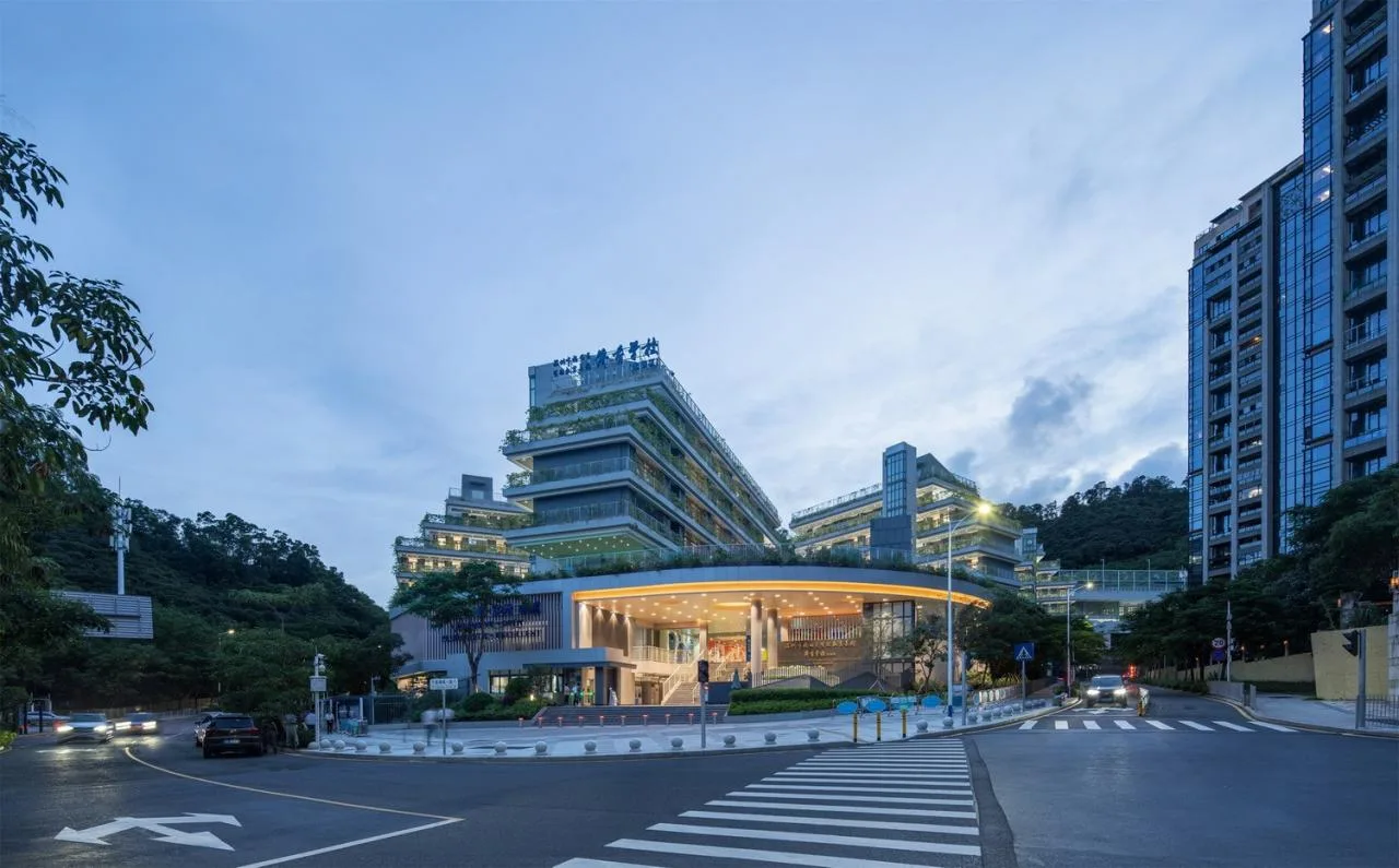 BIM Architecture | "Up the Mountain" Campus: Shenzhen Futian Experimental Education Group Qiaoxiang School · North Campus/Shendu Design