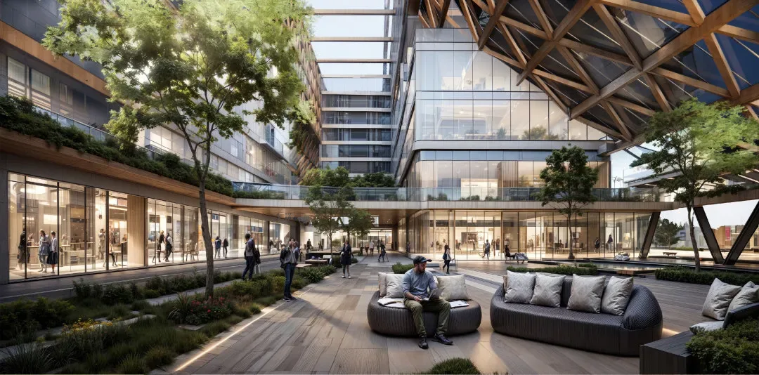 BIM Architecture | Urban Green Valley: Shouxian Valley • Smart Health Complex Design Bid Proposal/LEAP