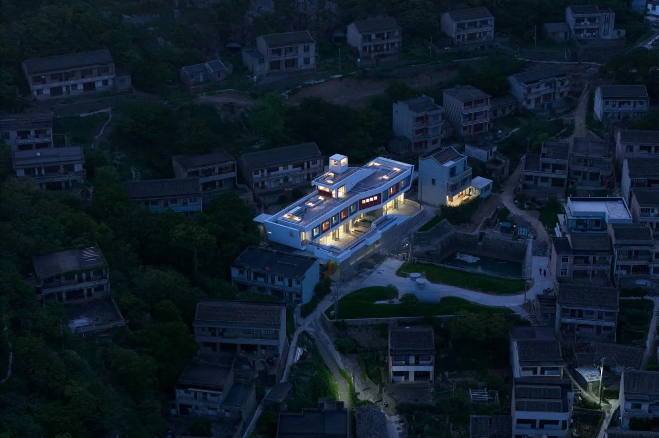 BIM Architecture | Island Floating Boat: Zhoushan Chaishan Island Elderly Care Center/Meng Fanhao Line+Architectural Firm