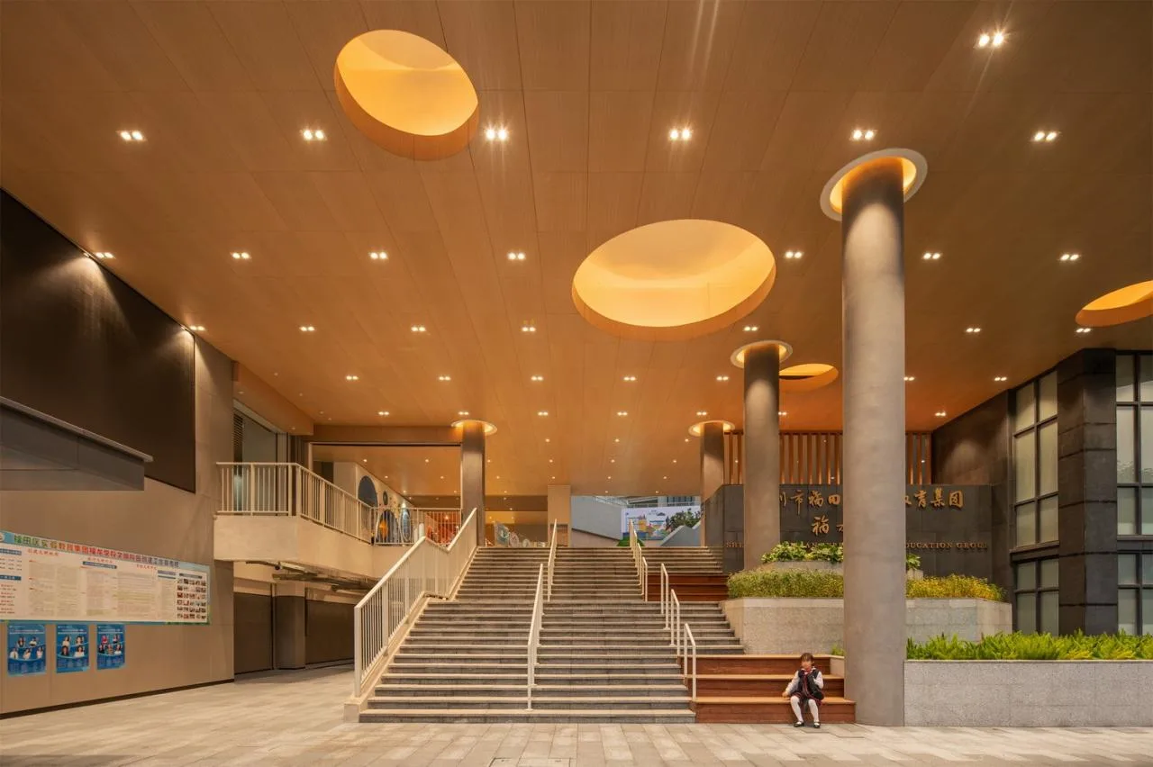 BIM Architecture | "Up the Mountain" Campus: Shenzhen Futian Experimental Education Group Qiaoxiang School · North Campus/Shendu Design