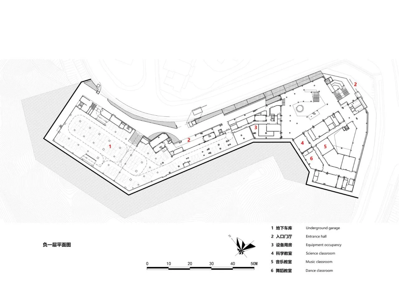 BIM Architecture | "Up the Mountain" Campus: Shenzhen Futian Experimental Education Group Qiaoxiang School · North Campus/Shendu Design