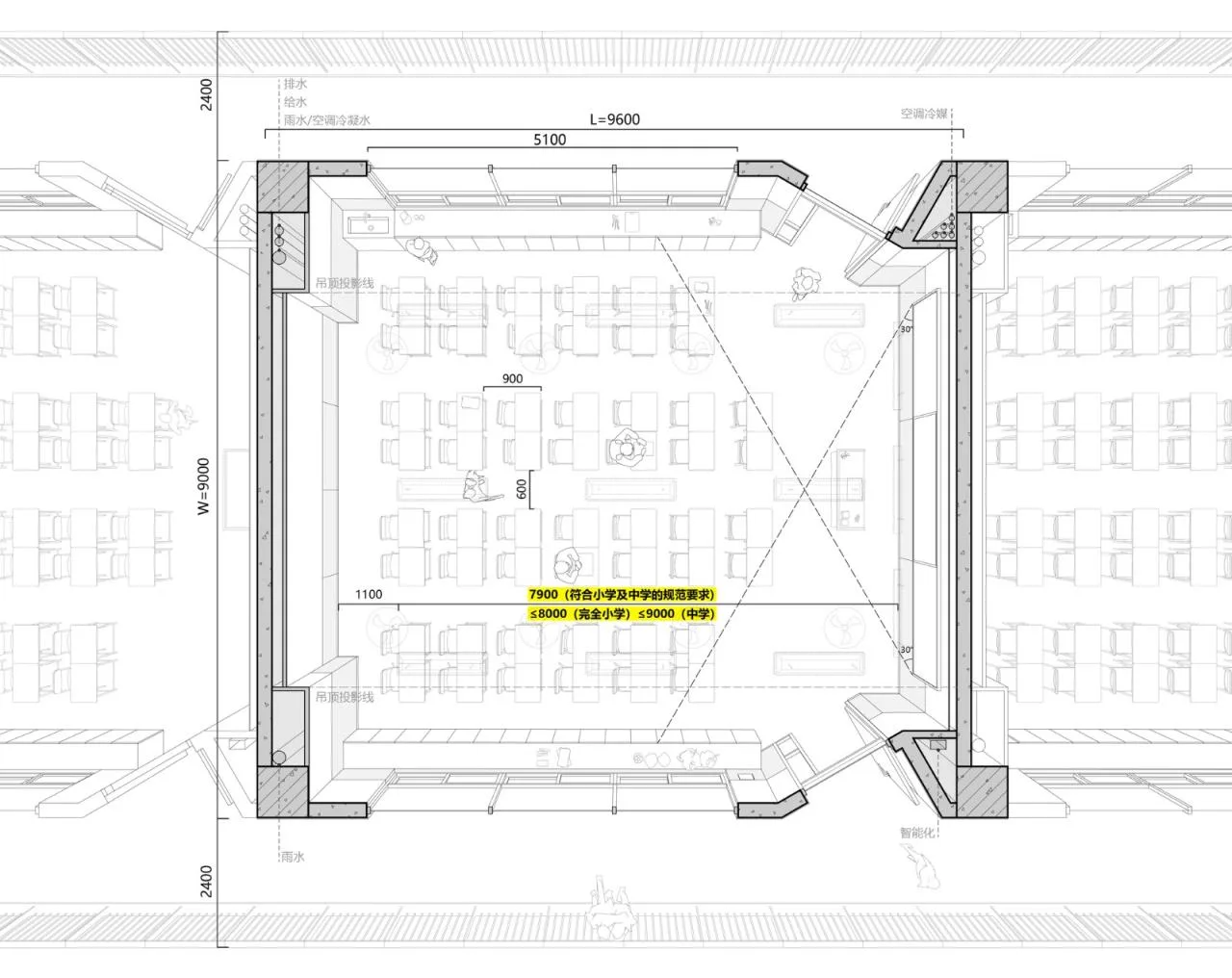BIM Architecture | Xianlin School/Yanfei Architecture Firm