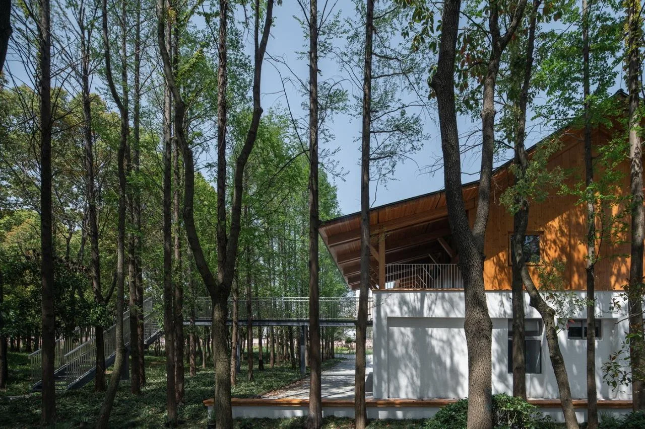 BIM Architecture | Shanghai Changning Ring Ecological Park with Citizen Service Station/Zhizheng Architecture Studio+Yeshi Architecture