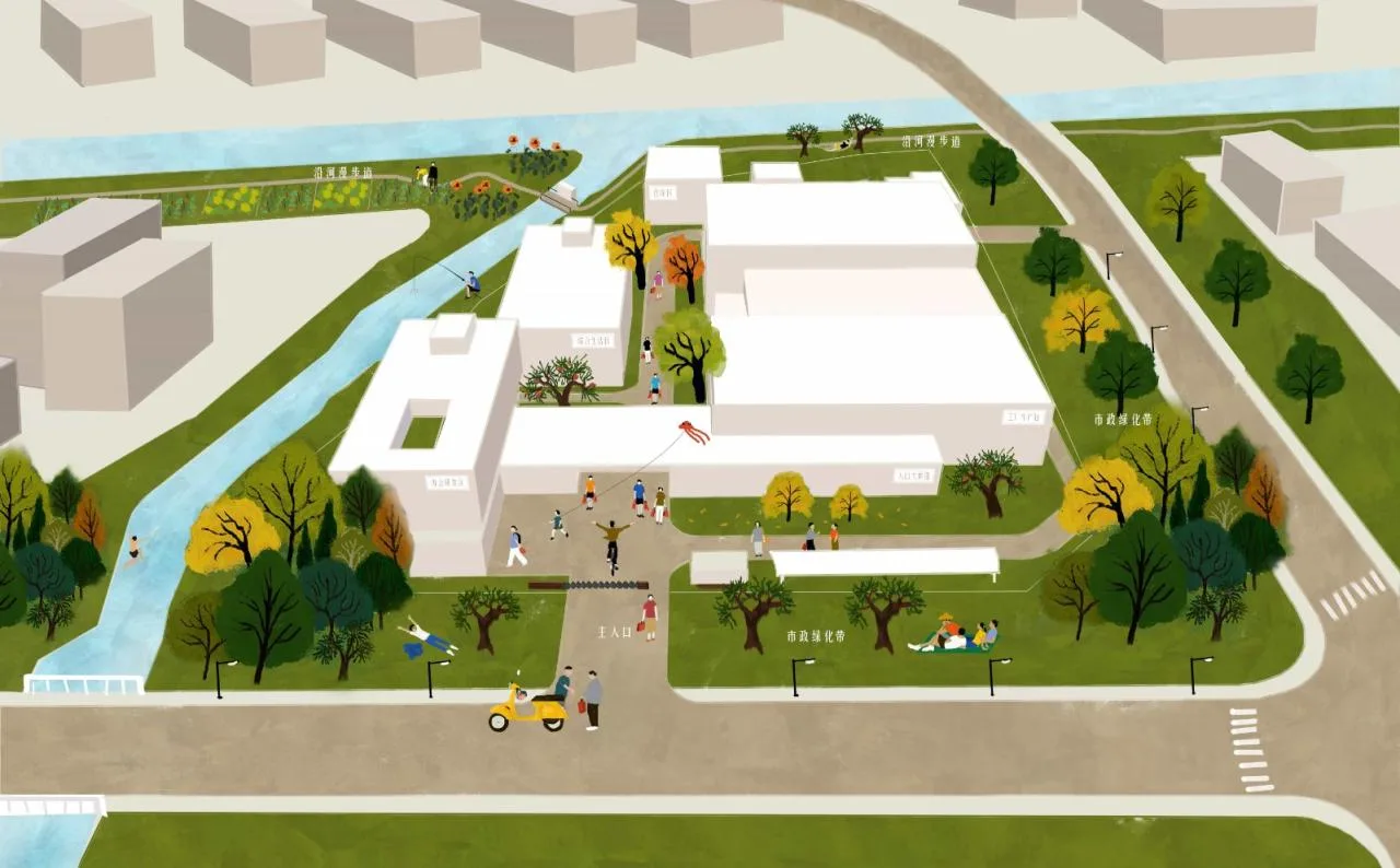 BIM Architecture | Warm Factory in the Context of Art Museums/Tianzige Architecture Firm