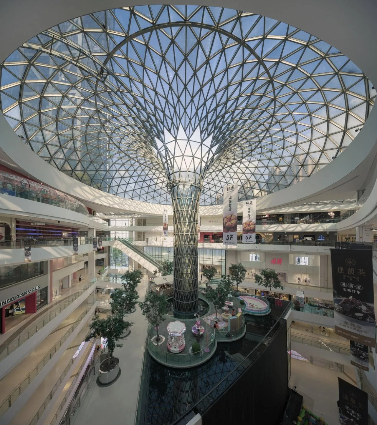 BIM Architecture | Creating a 'Vertical Urban Oasis' in the Center of Shanghai: LuOne Kaide Jingcui Plaza/Safdi Architecture Firm