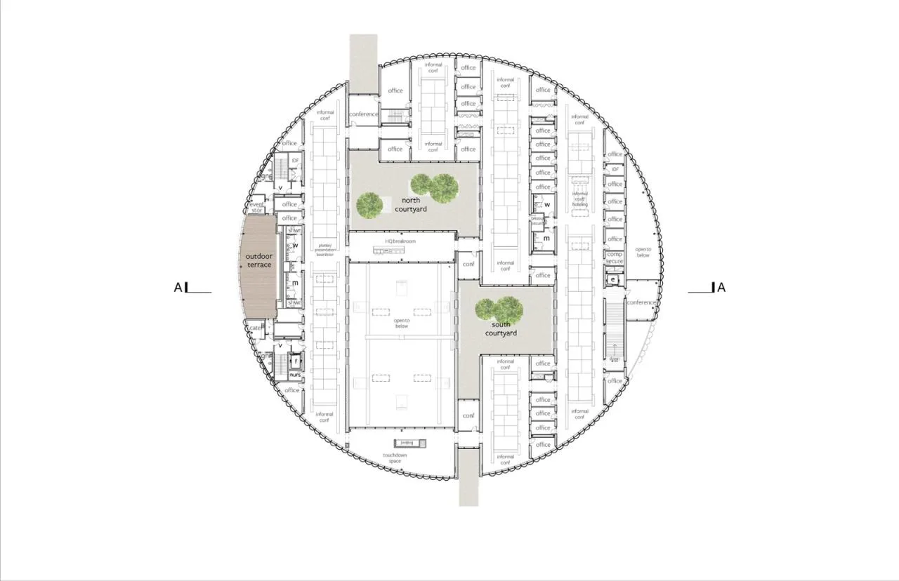 BIM Architecture | Chicago Park Area Headquarters and Gymnasium/John Ronan Architects