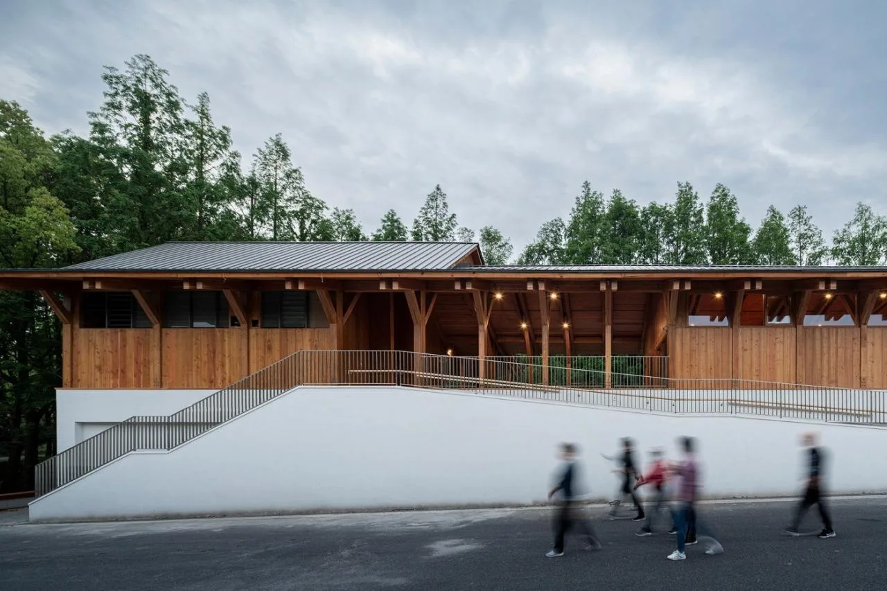 BIM Architecture | Shanghai Changning Ring Ecological Park with Citizen Service Station/Zhizheng Architecture Studio+Yeshi Architecture