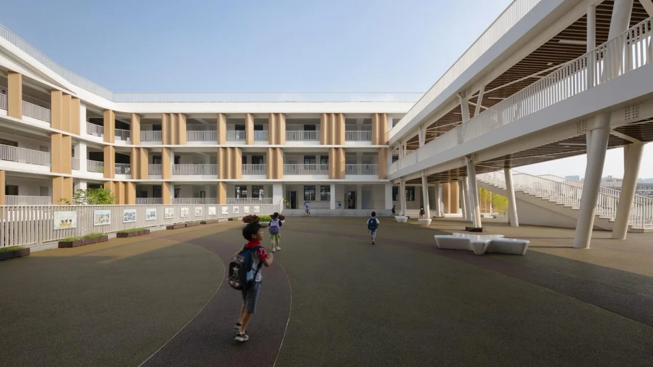 BIM Architecture | Growth Ladder, Boundless Campus: Hangzhou Shangtang Unit Primary School/Zhejiang University Architectural Design and Research Institute