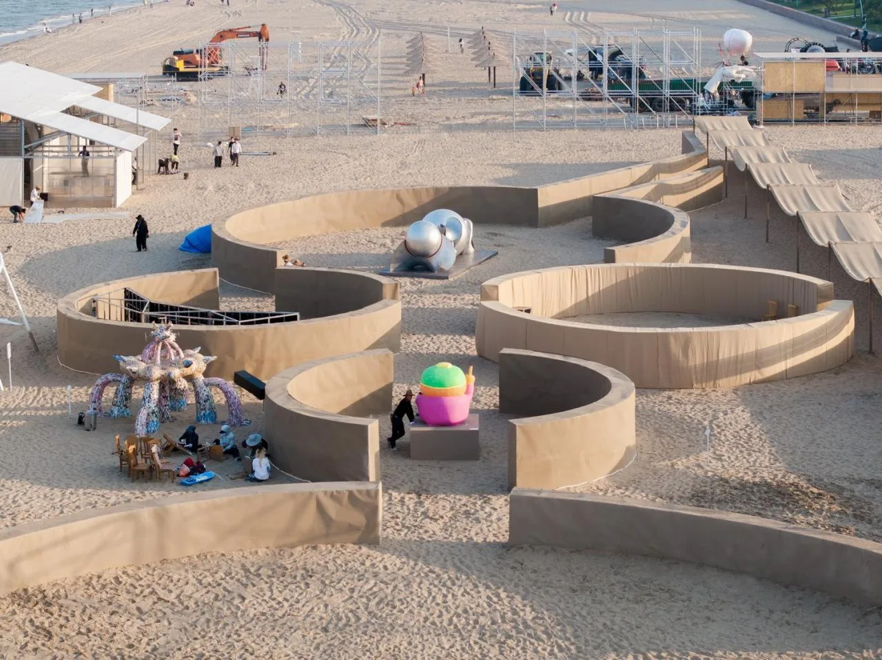 BIM Architecture | Migratory Bird Sand City: New Works of '2024 Anaya Drama Festival' by Ma Yansong