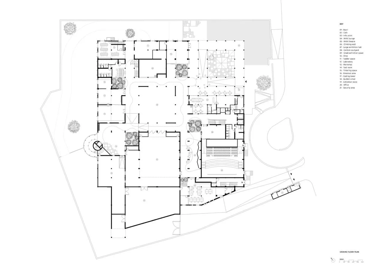 BIM Architecture | Third Space Cultural Learning Center/Studio Saar