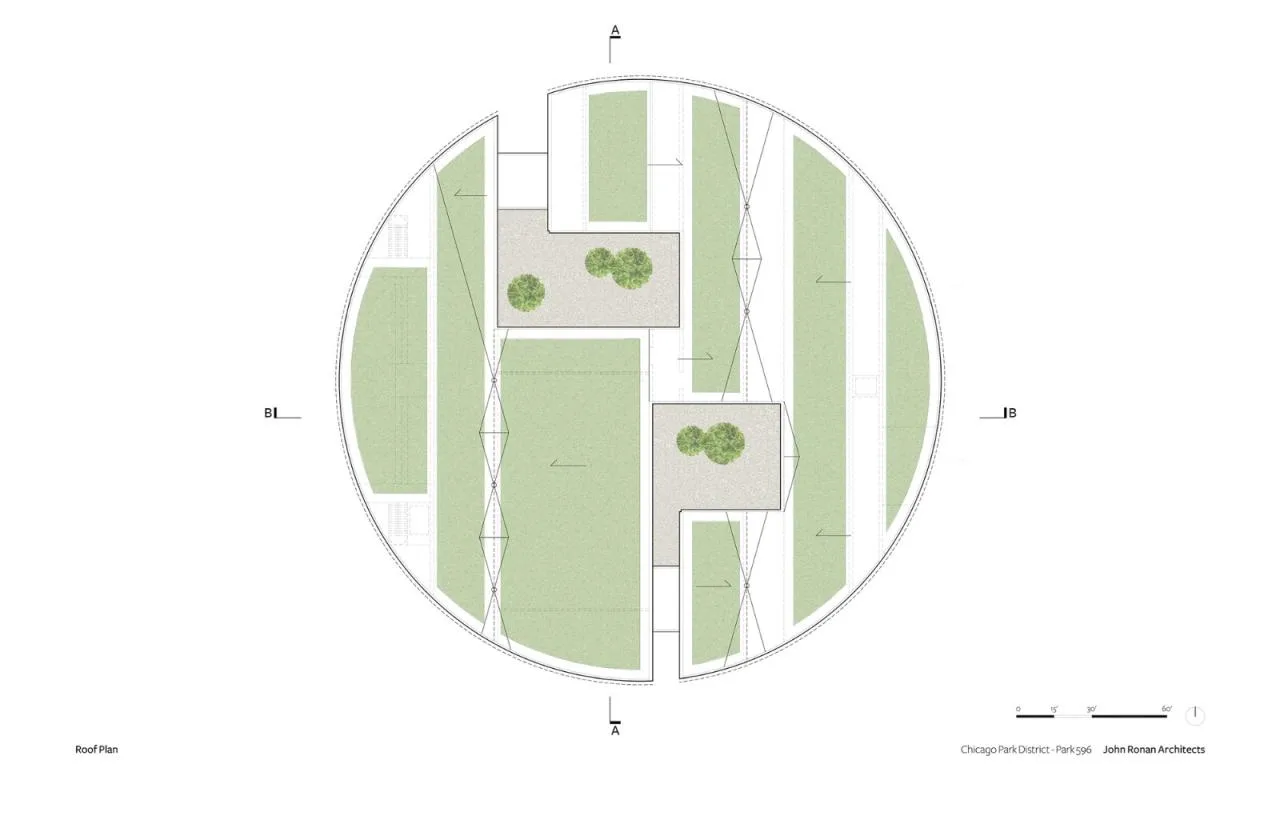 BIM Architecture | Chicago Park Area Headquarters and Gymnasium/John Ronan Architects