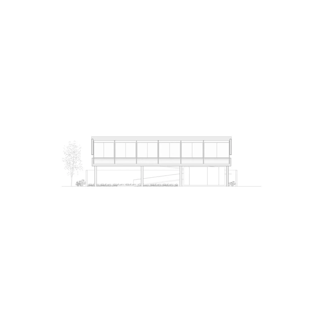 BIM Architecture | Residential Buildings Between Columns/Esteras Perrote