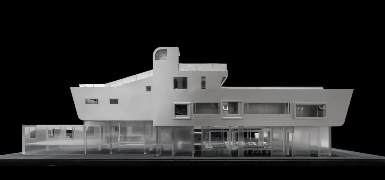 BIM Architecture | Island Floating Boat: Zhoushan Chaishan Island Elderly Care Center/Meng Fanhao Line+Architectural Firm
