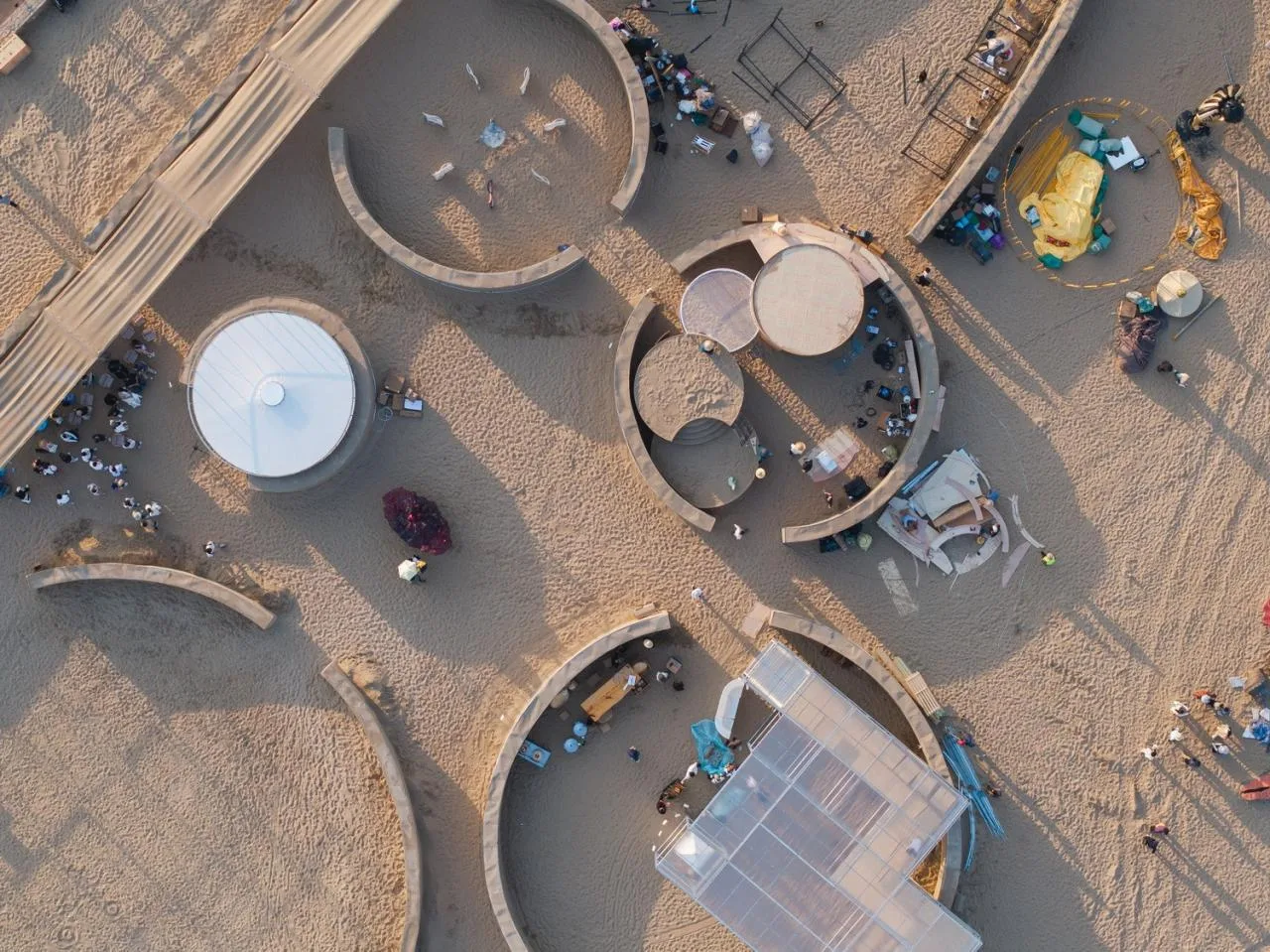 BIM Architecture | Migratory Bird Sand City: New Works of '2024 Anaya Drama Festival' by Ma Yansong