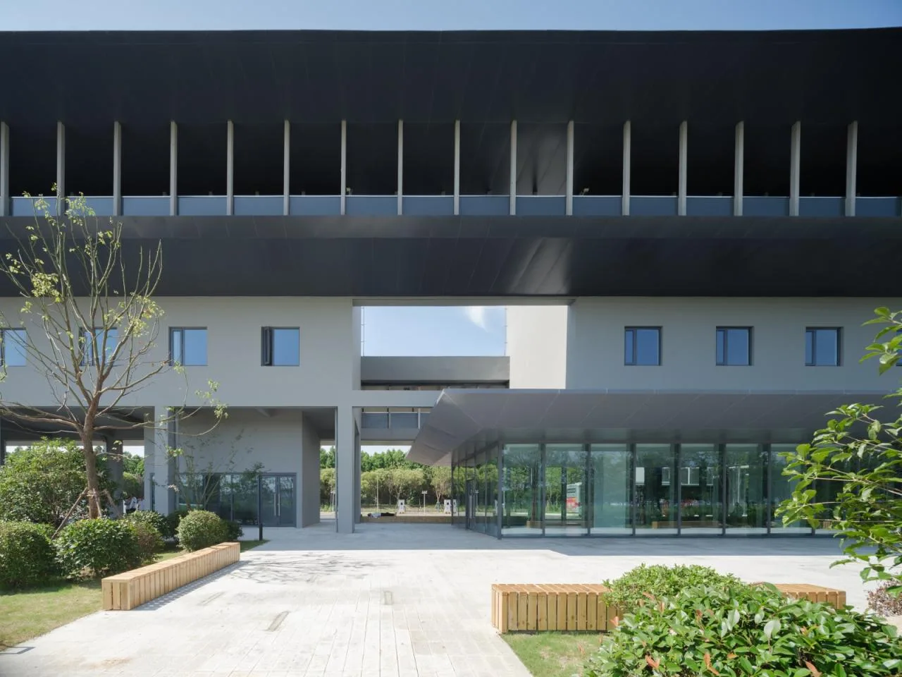 BIM Architecture | Kunshan Duke University Bus Terminal/Arkomixing Architectural Design Firm