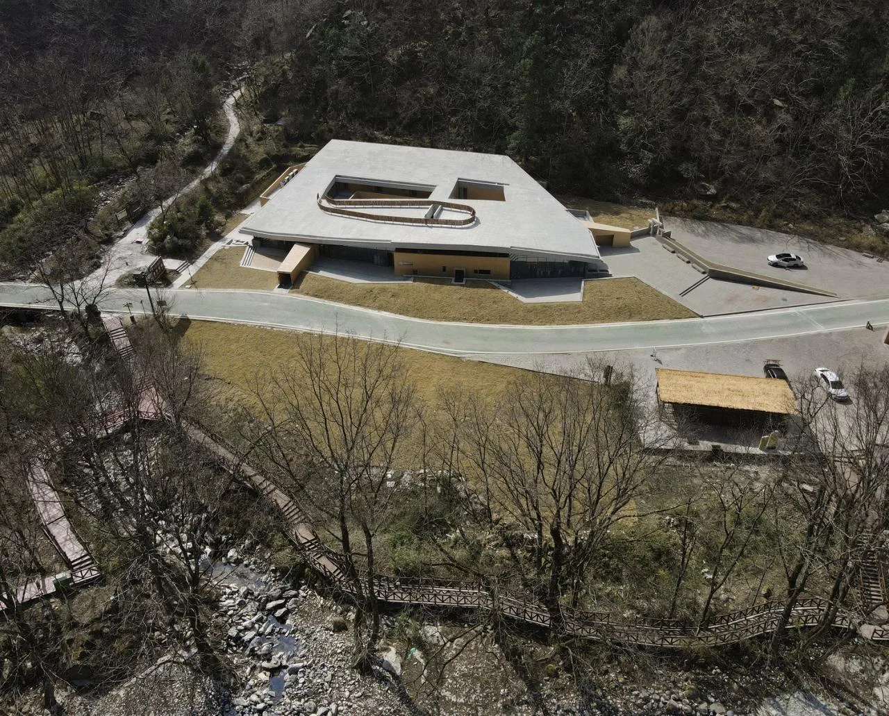 BIM Architecture | Tangjiahe Natural Education Center/Collaborative Architectural Design